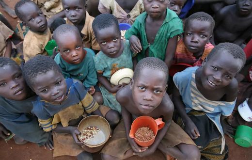 Children at Oromi IDP camp, Kitgum District, northern Uganda pic by The New Humanitarian