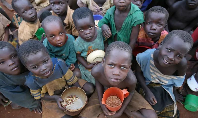 Children at Oromi IDP camp, Kitgum District, northern Uganda pic by The New Humanitarian