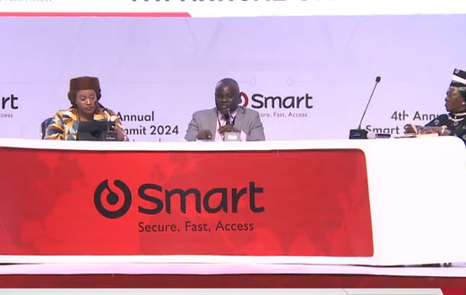 Panellists at the 4th Annual Smart Summit in Kampala
