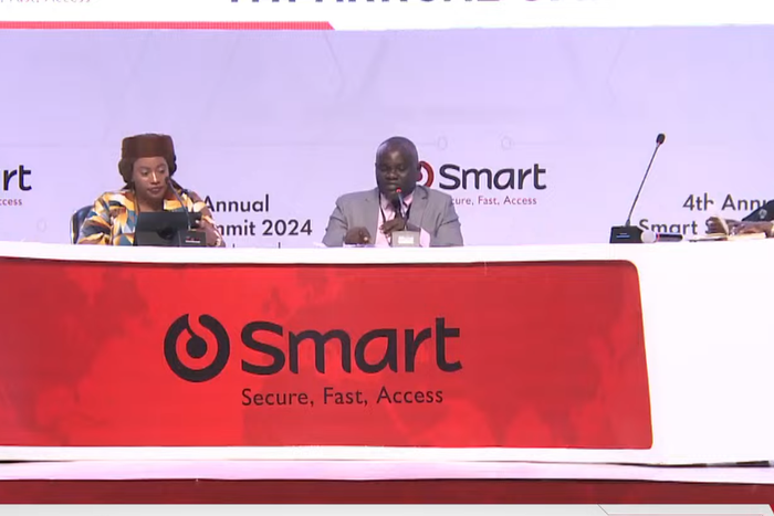 Panellists at the 4th Annual Smart Summit in Kampala