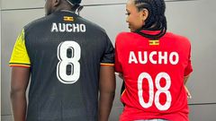 Pia Pounds shows support to Uganda Cranes