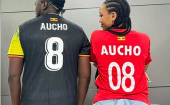 Pia Pounds shows support to Uganda Cranes