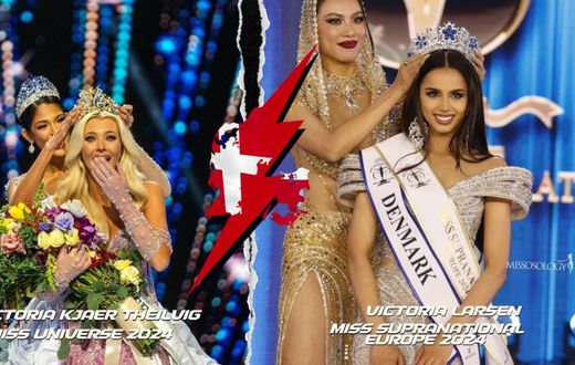 Victoria Larsen made Denmark proud as she was crowned Miss Supranational Europe 2024, while Victoria Kjaer Theilvig brought home the Miss Universe 2024 title, marking a double triumph for the nation.