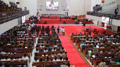 The launch of All Siants Cathederal