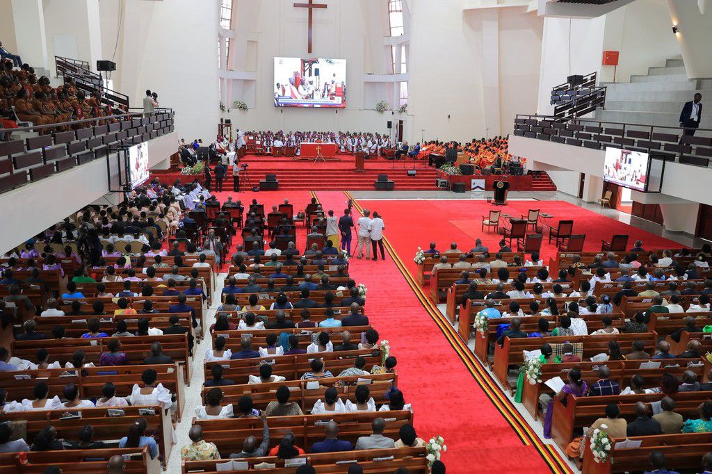 The launch of All Siants Cathederal