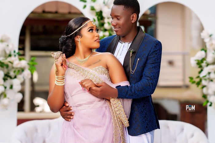 Photos  of Tamale Mirundi Junior and Bridget Mars made waves online