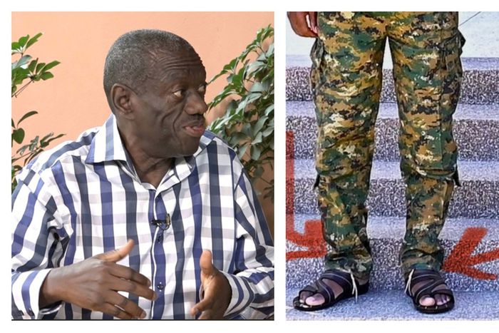 Col Besigye criticised the UPDF general for disrespecting the army uniform