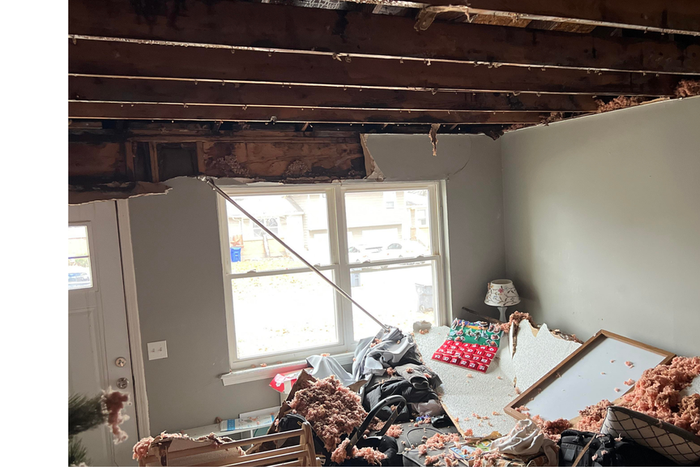 Signs the ceiling of your house is going to collapse [reddit]