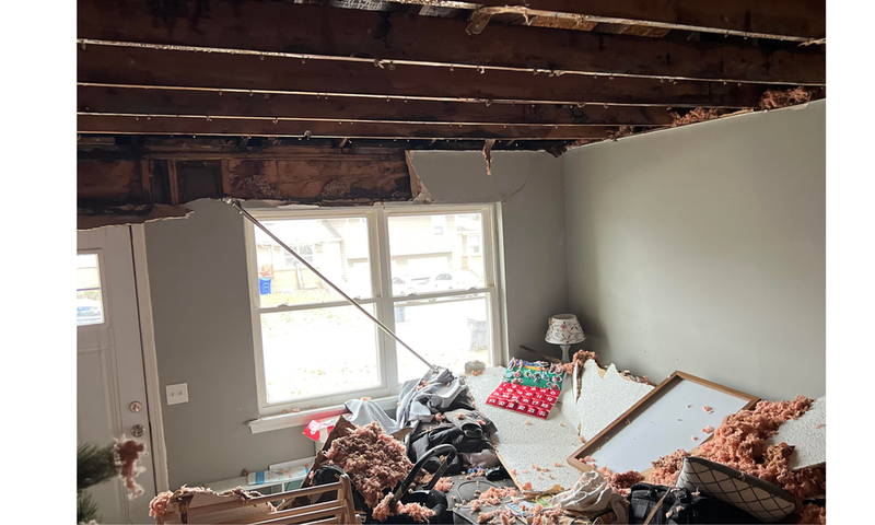 Signs the ceiling of your house is going to collapse [reddit]