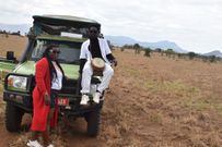 Lanie Banks at Kidepo Game Park