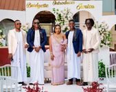 Mirundi Jr, Bridget and his 'groomsmen'