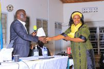 Returning Officer, Daniel Nayebare announced Ngabirano as the winner