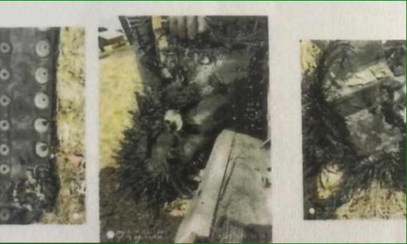 Images of the satellite debris that impacted parts of western Uganda