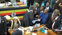 Parliament erupted into chaos last week during the coffee debate