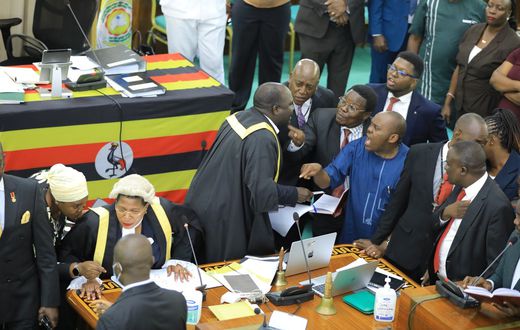 Parliament erupted into chaos last week during the coffee debate