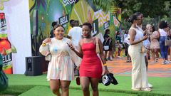 Revellers checking in for the Soul on Strings edition of Roast and Rhyme