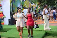 Revellers checking in for the Soul on Strings edition of Roast and Rhyme