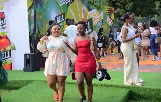 Revellers checking in for the Soul on Strings edition of Roast and Rhyme