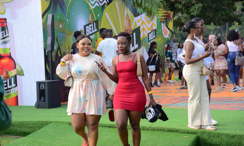 Revellers checking in for the Soul on Strings edition of Roast and Rhyme