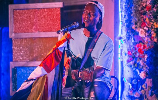 Chris Bahizi delights the audience with his unique sounds