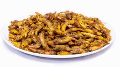 A plateful of Nsenene