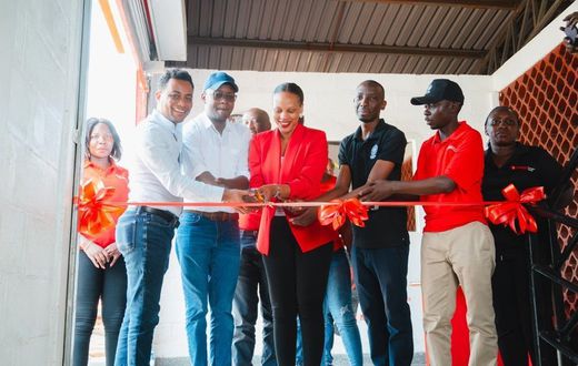 The 500-square-metre warehouse was unveiled in Kazo, Bwaise.