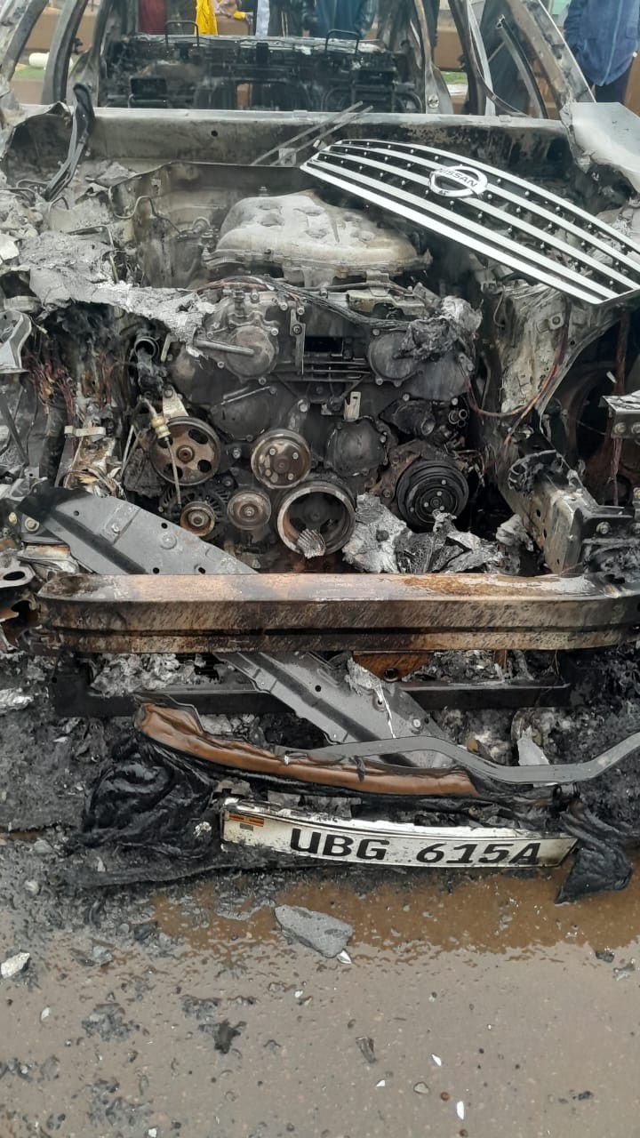 Kananura stated that the fire brigade responded promptly, extinguishing the blaze and preventing further damage.