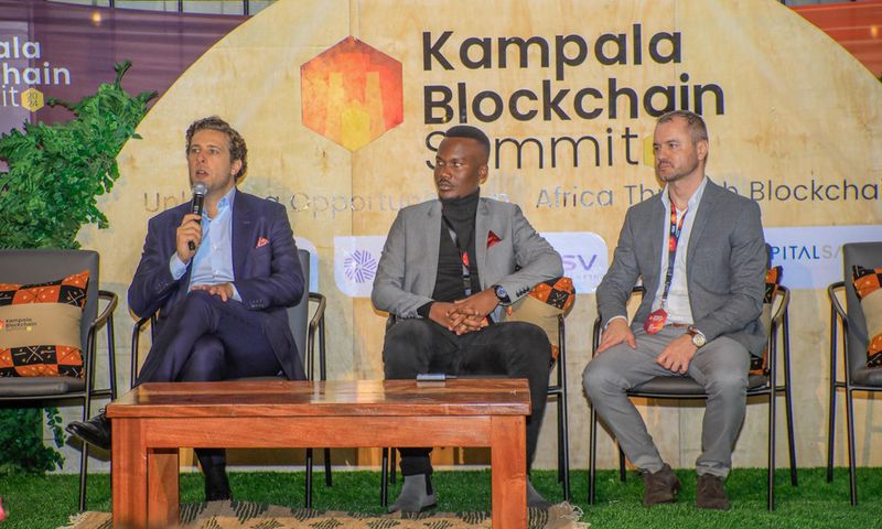 A panel discussion at the Kampala Blockchain Summit
