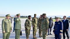 Gen Kainerugaba in Algeria