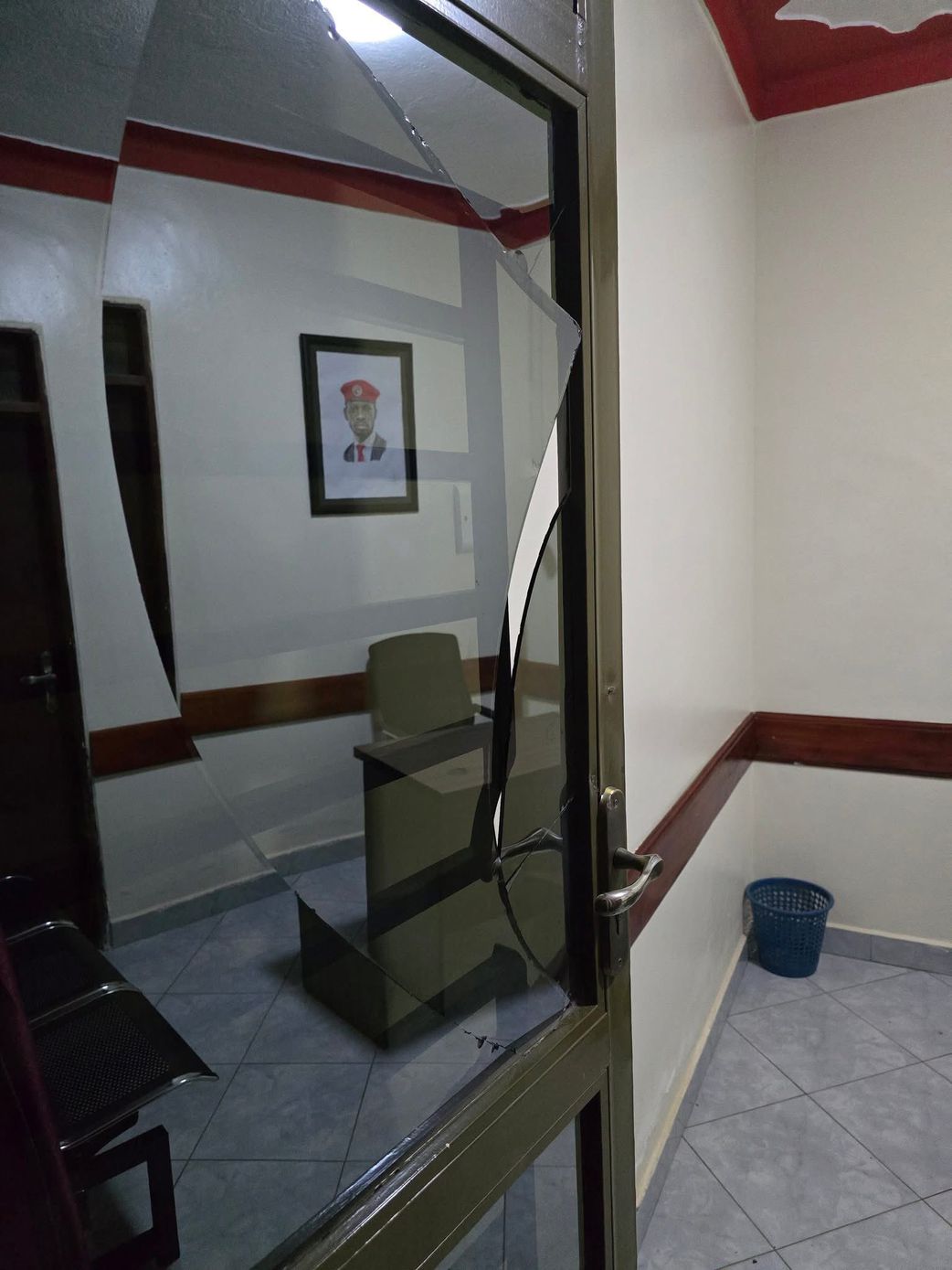PHOTOS: Inside the Police Raid at NUP