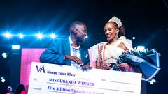 Miss Uganda Muhoza was also given a Shs5m cash prize by V&A.