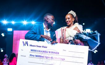 Miss Uganda Muhoza was also given a Shs5m cash prize by V&A.
