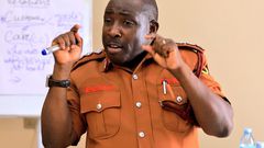 Frank Baine Mayanja, Senior Commissioner of Prisons and Service Spokesperson