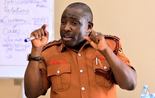 Frank Baine Mayanja, Senior Commissioner of Prisons and Service Spokesperson