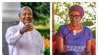 President Museveni and Winnie Byanyima