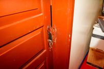 More photos from police raid on NUP properties