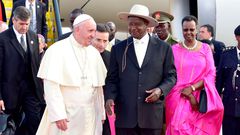 When Pope Francis visited Uganda