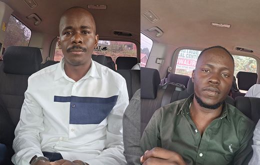 Suspects: Alex Mwogeza and Alex Batamuze
