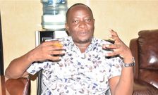 Kennedy Ouma, the National Irrigation Authority (NIA) Western Kenya schemes branch manager narrates how women have improved rice farming in Ahero and West Kano irrigation schemes/Viola Kosome