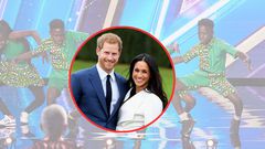 Harry and Meghan are credited among the producers.