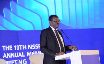 Patrick Ayota, the NSSF Managing Director