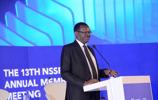 Patrick Ayota, the NSSF Managing Director