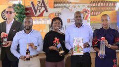 Uganda Breweries Team at the Launch of the Festive Gifting Campaign