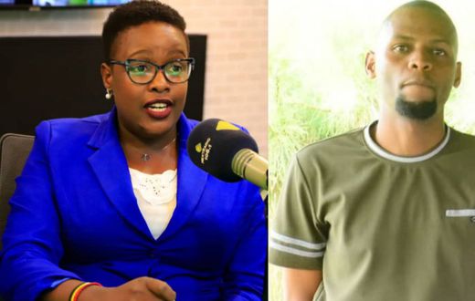Doreen Nyanjura and her brother Albert Cook