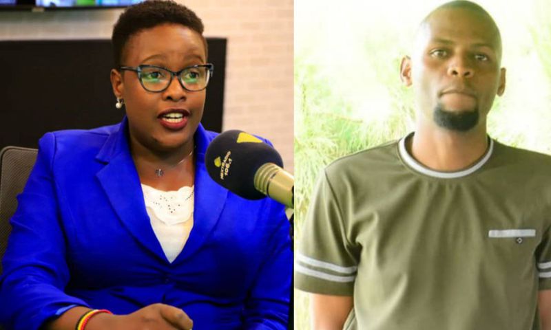 Doreen Nyanjura and her brother Albert Cook
