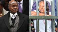 President Yoweri Museveni has granted pardon to NUP's Olivia Lutaaya and her colleagues