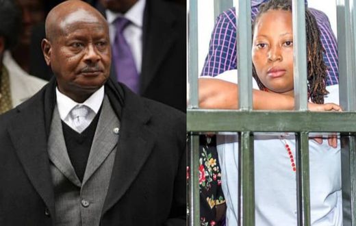 President Yoweri Museveni has granted pardon to NUP's Olivia Lutaaya and her colleagues