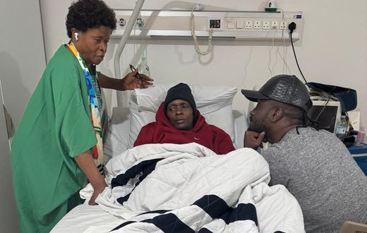 Jose Chameleone in hospital