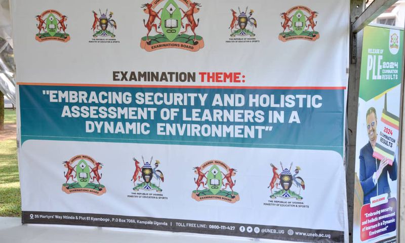 The Uganda National Examinations Board (UNEB) has today, Thursday, January 23 released 2024 Primary Leaving Examination (PLE) results.