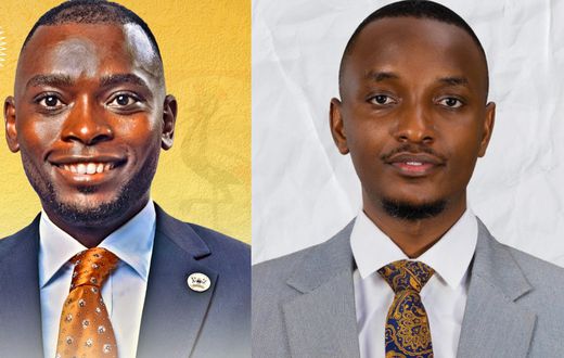 Duncan Abigaba and Blaise Kamugisha